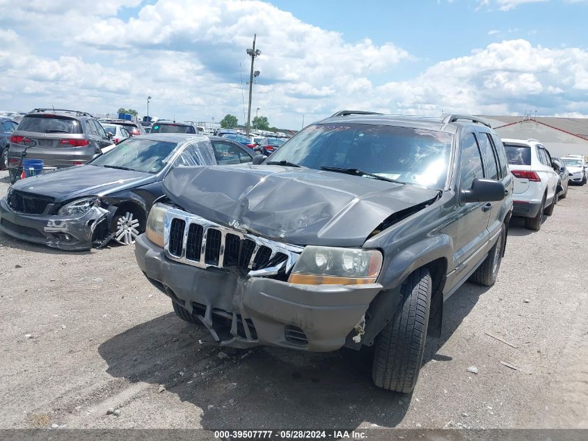 2002 Jeep Grand Cherokee Laredo VIN: 1J4GW48S72C321586 Lot: 39507777