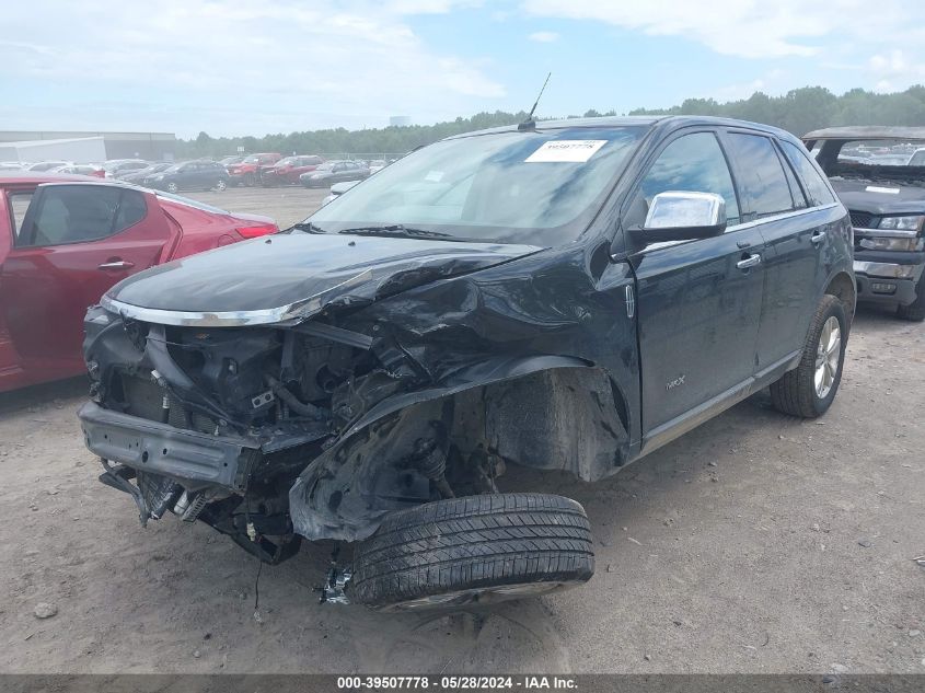 2010 Lincoln Mkx VIN: 2LMDJ8JC6ABJ31844 Lot: 39507778