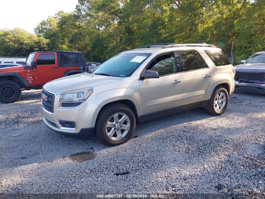 2015 GMC Acadia Sle-2 VIN: 1GKKVPKD5FJ329948 Lot: 39507787