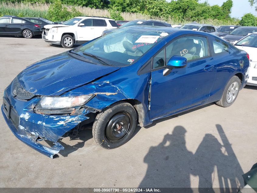 2013 Honda Civic Lx VIN: 2HGFG3B56DH512347 Lot: 39507790