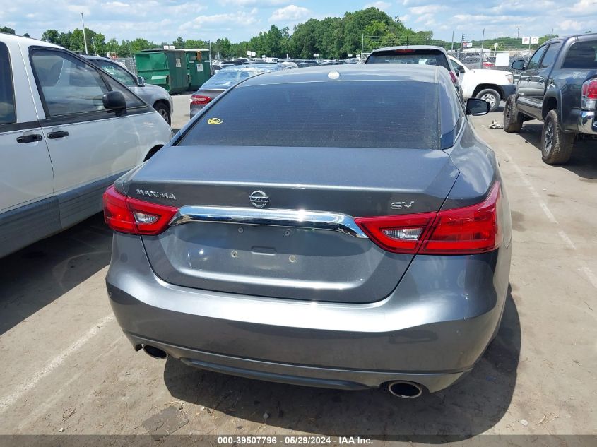 2017 Nissan Maxima 3.5 Sv VIN: 1N4AA6AP2HC446635 Lot: 39507796