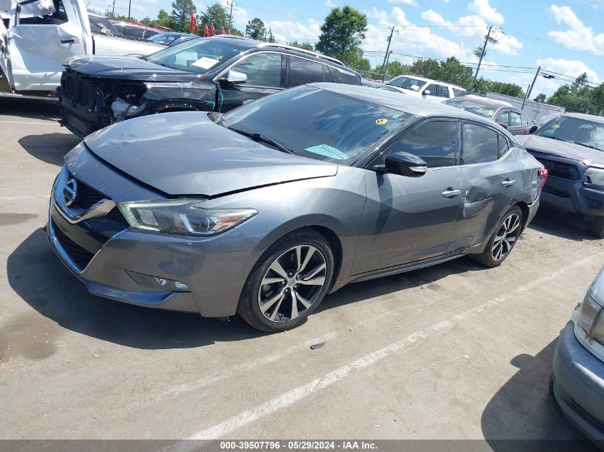 2017 Nissan Maxima 3.5 Sv VIN: 1N4AA6AP2HC446635 Lot: 39507796