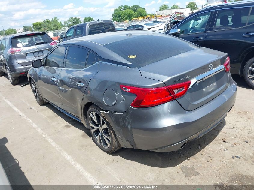 2017 Nissan Maxima 3.5 Sv VIN: 1N4AA6AP2HC446635 Lot: 39507796