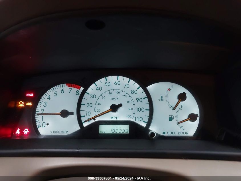 2004 Toyota Corolla Le VIN: 1NXBR38E84Z220772 Lot: 39507801