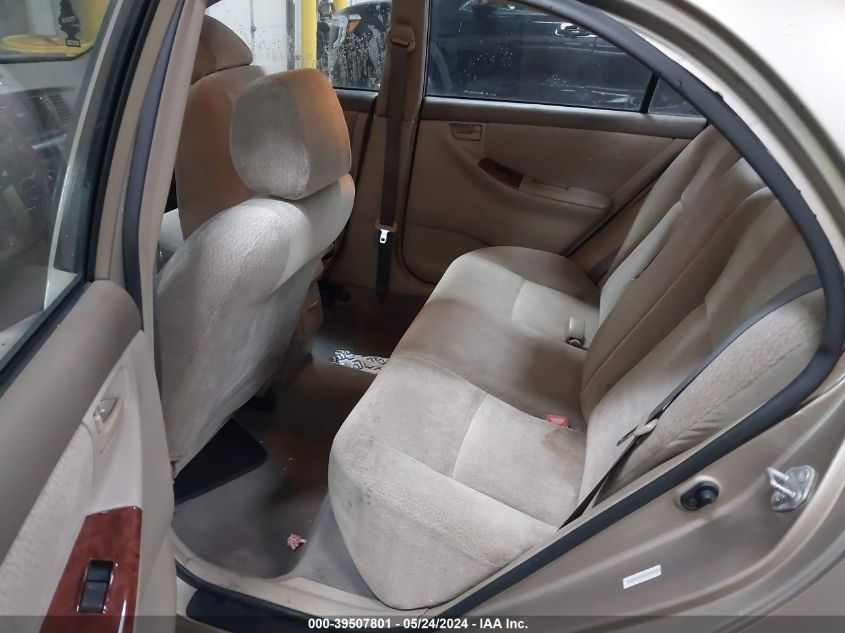 2004 Toyota Corolla Le VIN: 1NXBR38E84Z220772 Lot: 39507801