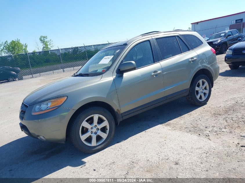 2009 Hyundai Santa Fe Se VIN: 5NMSH73E69H313455 Lot: 39507811