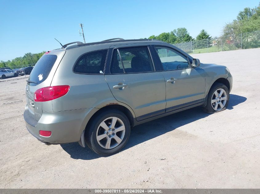 2009 Hyundai Santa Fe Se VIN: 5NMSH73E69H313455 Lot: 39507811