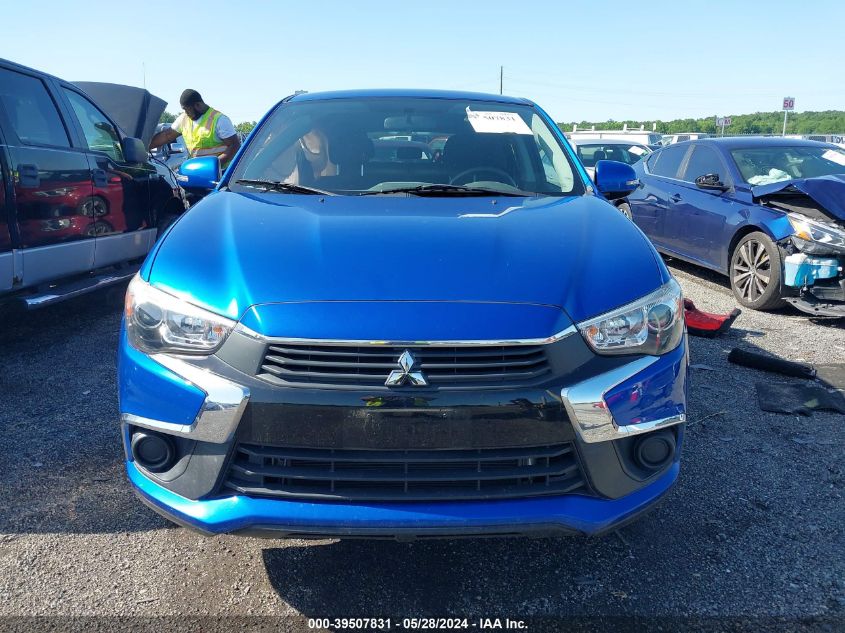 2017 Mitsubishi Outlander Sport 2.0 Es VIN: JA4AP3AU6HZ005790 Lot: 39507831