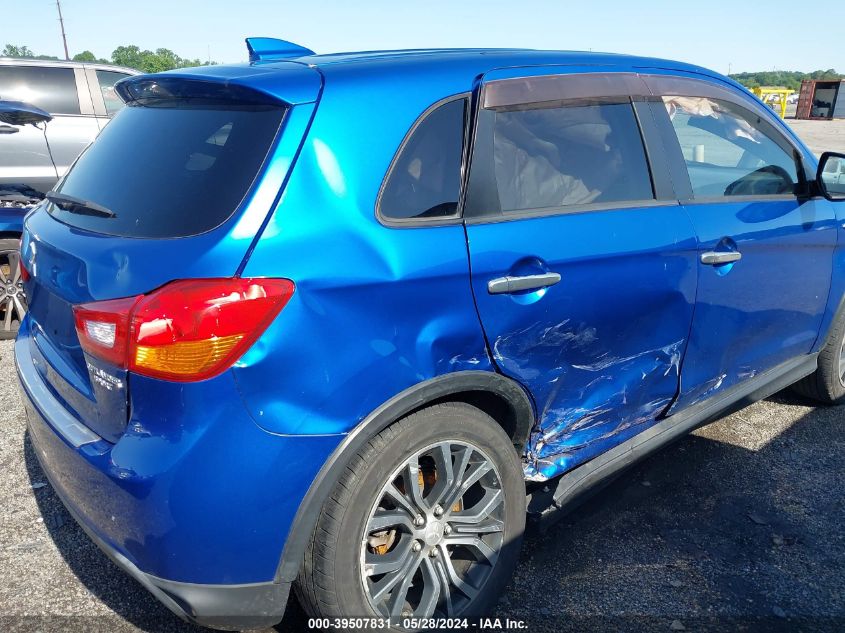 2017 Mitsubishi Outlander Sport 2.0 Es VIN: JA4AP3AU6HZ005790 Lot: 39507831