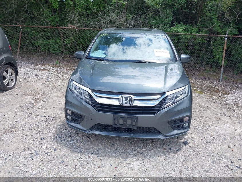 2018 Honda Odyssey Ex-L VIN: 5FNRL6H75JB086296 Lot: 39507833