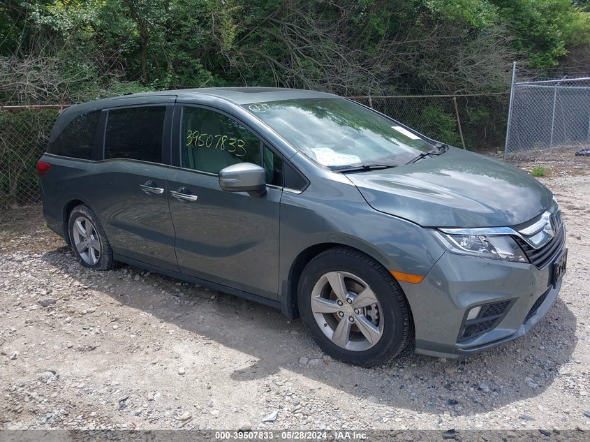 2018 Honda Odyssey Ex-L VIN: 5FNRL6H75JB086296 Lot: 39507833