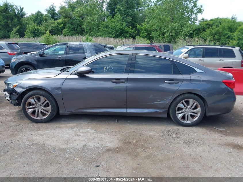 2018 Honda Accord Sedan Lx 1.5T VIN: 1HGCV1F16JA165827 Lot: 39507834