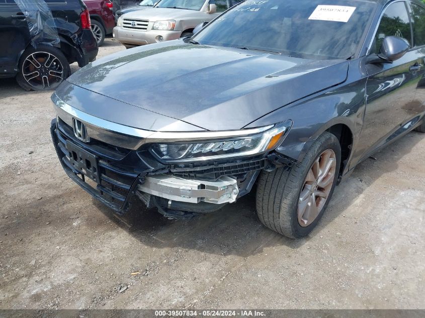 2018 Honda Accord Sedan Lx 1.5T VIN: 1HGCV1F16JA165827 Lot: 39507834