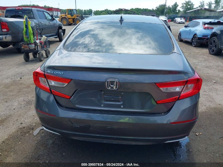 2018 Honda Accord Sedan Lx 1.5T VIN: 1HGCV1F16JA165827 Lot: 39507834