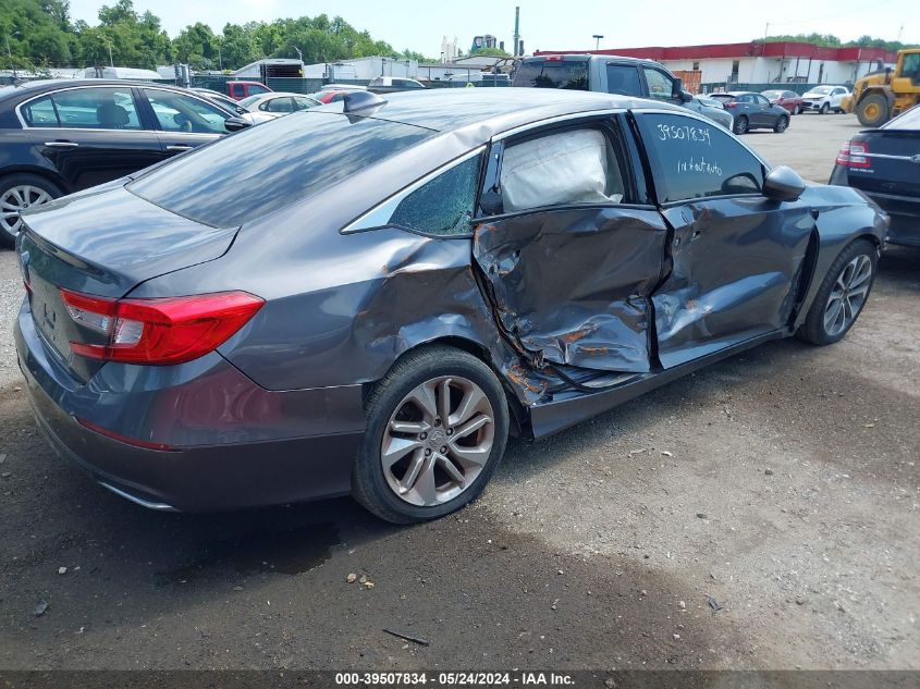 2018 Honda Accord Sedan Lx 1.5T VIN: 1HGCV1F16JA165827 Lot: 39507834