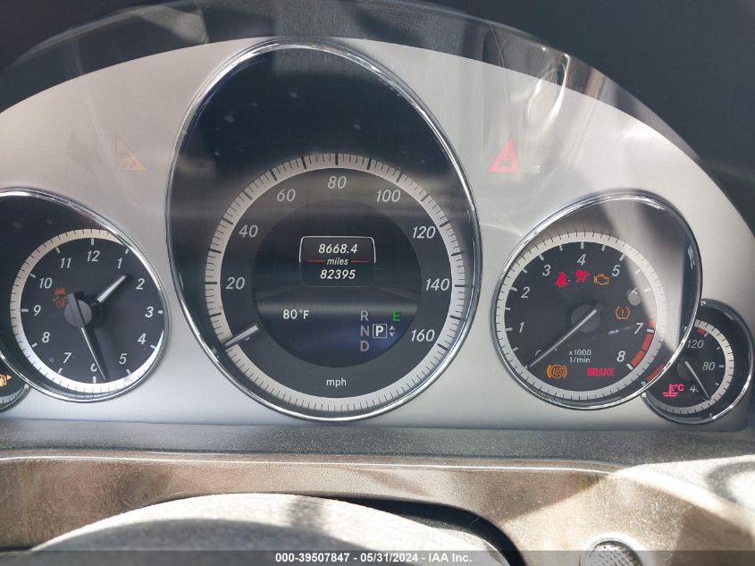 2013 Mercedes-Benz E 350 4Matic VIN: WDDHF8JB8DA722189 Lot: 39507847