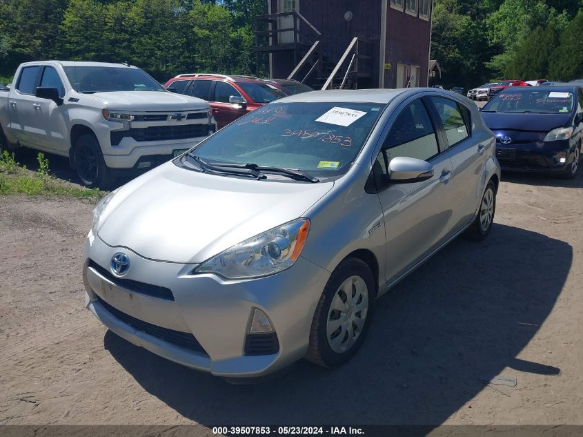 2014 Toyota Prius C Two VIN: JTDKDTB33E1062032 Lot: 39507853