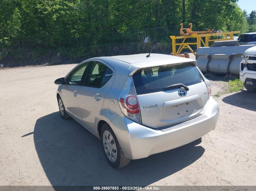 2014 Toyota Prius C Two VIN: JTDKDTB33E1062032 Lot: 39507853