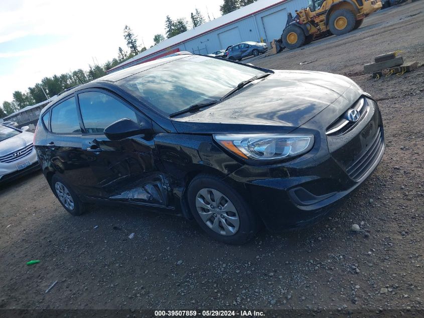 2015 Hyundai Accent Gs VIN: KMHCT5AEXFU220609 Lot: 39507859