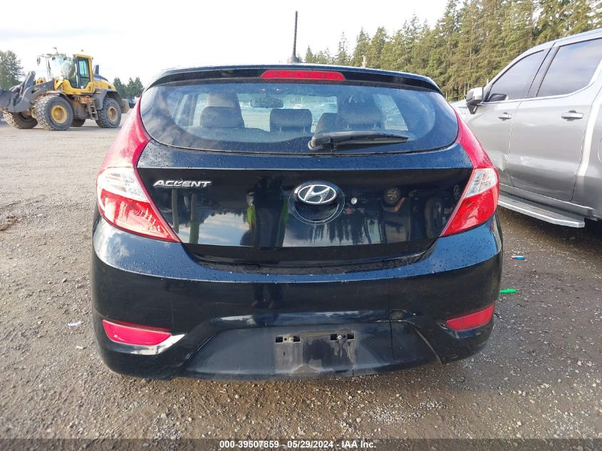 2015 Hyundai Accent Gs VIN: KMHCT5AEXFU220609 Lot: 39507859