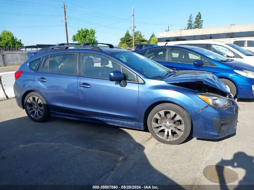 2013 Subaru Impreza 2.0I Sport Limited VIN: JF1GPAS65DH214562 Lot: 39507860