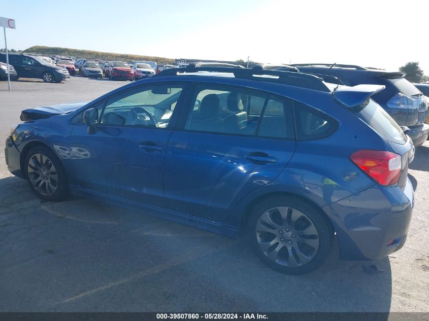 2013 Subaru Impreza 2.0I Sport Limited VIN: JF1GPAS65DH214562 Lot: 39507860