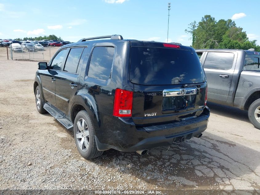 2013 Honda Pilot Touring VIN: 5FNYF3H98DB037133 Lot: 39507876