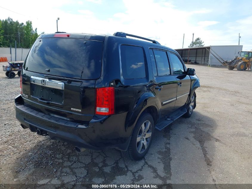 2013 Honda Pilot Touring VIN: 5FNYF3H98DB037133 Lot: 39507876