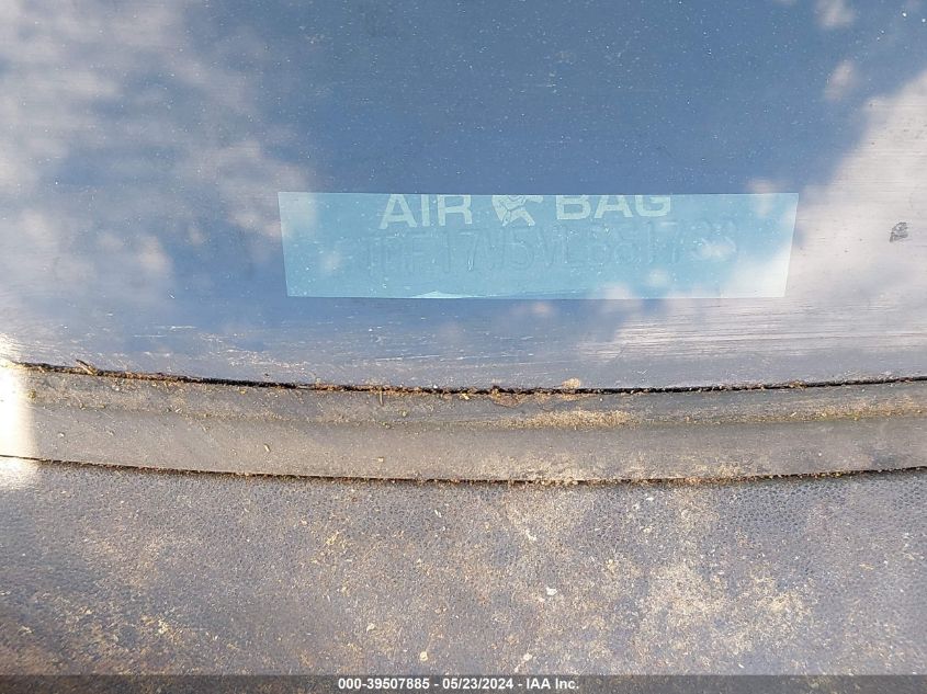 1997 Ford F-150 Lariat/Standard/Xl/Xlt VIN: 1FTDF17W5VLB81733 Lot: 39507885