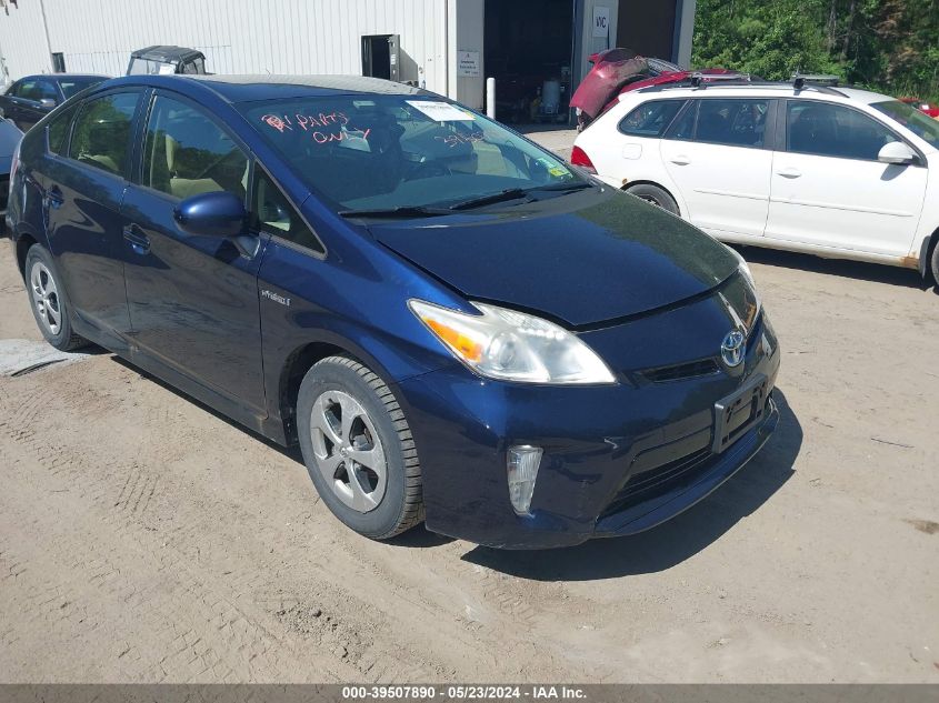 2013 Toyota Prius Two VIN: JTDKN3DU4D0350925 Lot: 39507890