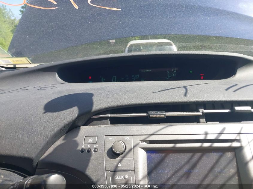 2013 Toyota Prius Two VIN: JTDKN3DU4D0350925 Lot: 39507890