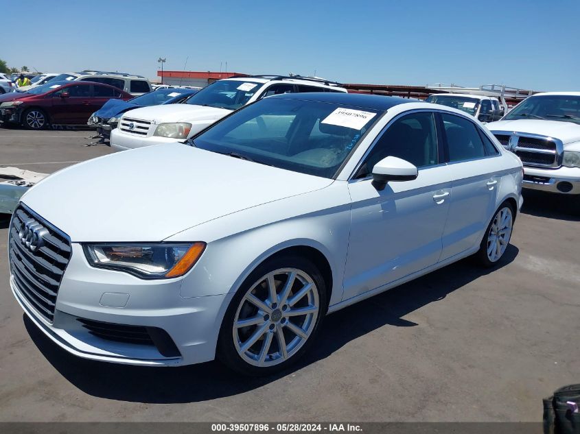 2015 Audi A3 1.8T Premium VIN: WAUACGFF9F1081886 Lot: 39507896