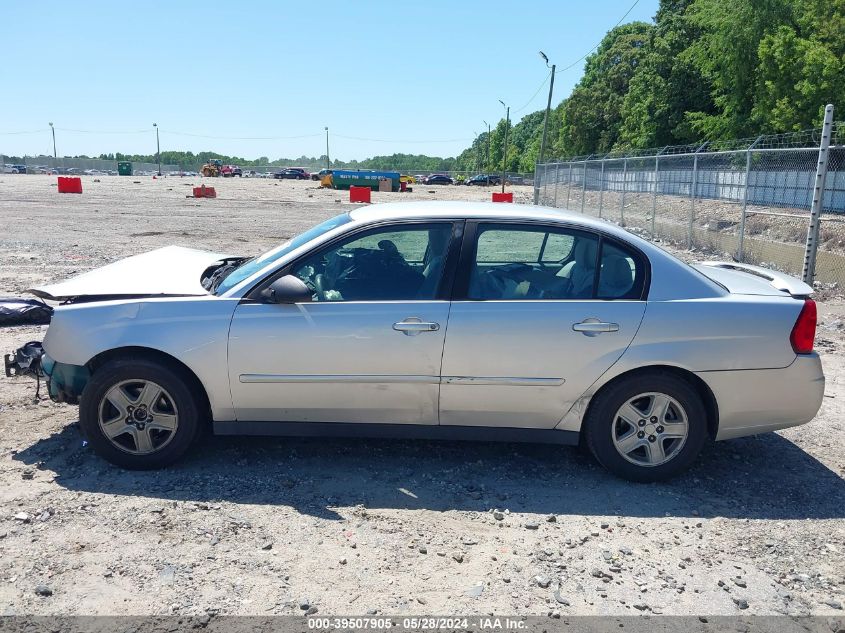 2005 Chevrolet Malibu Ls VIN: 1G1ZT54835F210987 Lot: 39507905