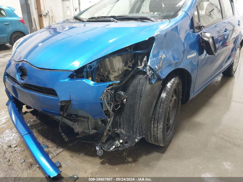 2014 Toyota Prius C Two VIN: JTDKDTB39E1570196 Lot: 39507907