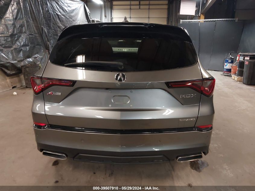 2022 Acura Mdx A-Spec Package VIN: 5J8YE1H09NL026425 Lot: 39507910