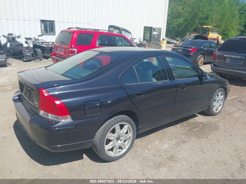 2007 Volvo S60 2.5T VIN: YV1RH592872632528 Lot: 39507923