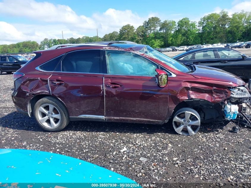 2015 Lexus Rx 350 VIN: 2T2BK1BA4FC315814 Lot: 39507936