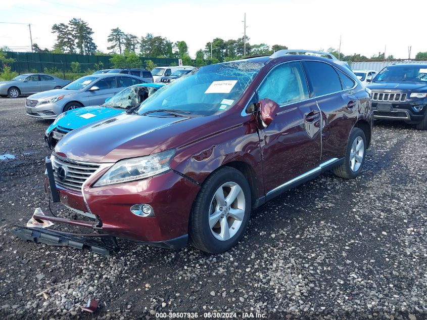 2015 Lexus Rx 350 VIN: 2T2BK1BA4FC315814 Lot: 39507936