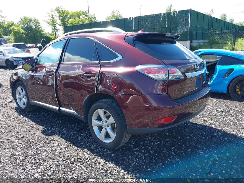 2015 Lexus Rx 350 VIN: 2T2BK1BA4FC315814 Lot: 39507936