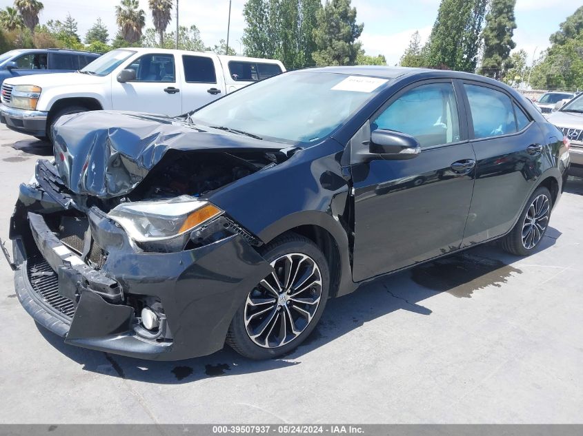 2014 TOYOTA COROLLA S PLUS - 5YFBURHE3EP003957