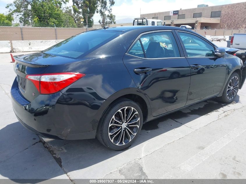 2014 Toyota Corolla S Plus VIN: 5YFBURHE3EP003957 Lot: 39507937