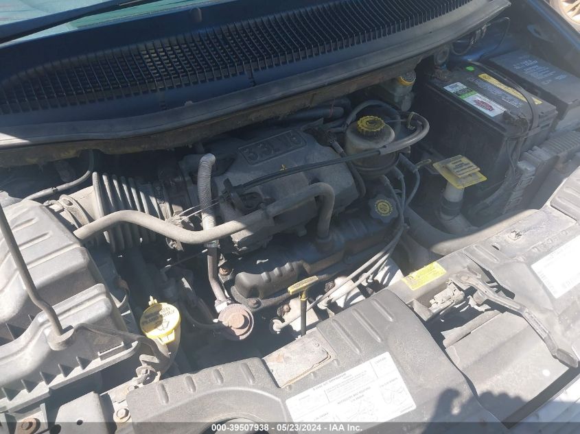 2001 Chrysler Town & Country Lx VIN: 2C8GP443X1R321880 Lot: 39507938