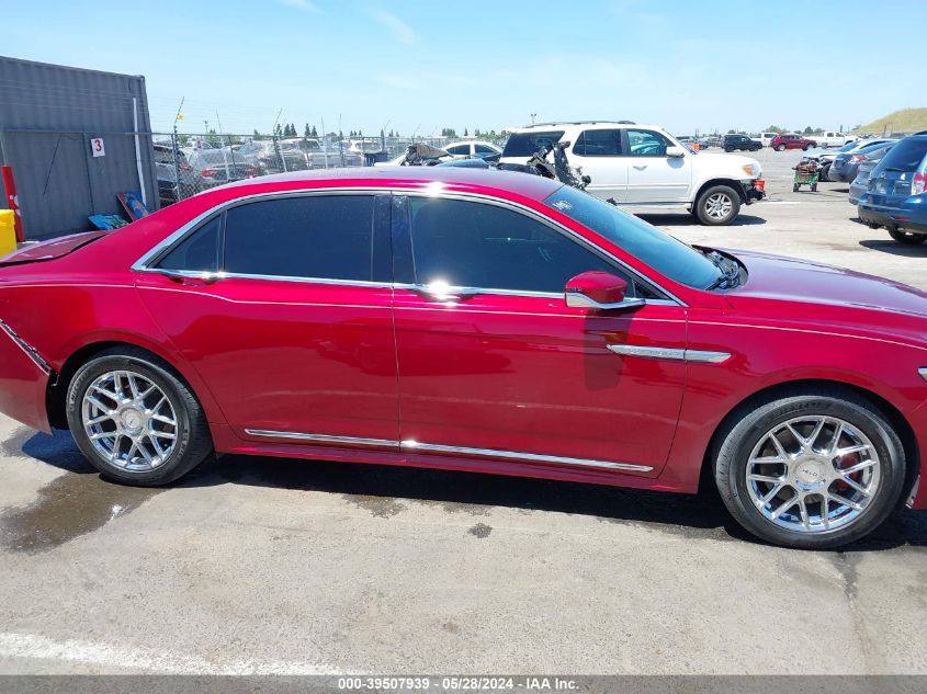 2017 Lincoln Continental Select VIN: 1LN6L9SP2H5603722 Lot: 39507939