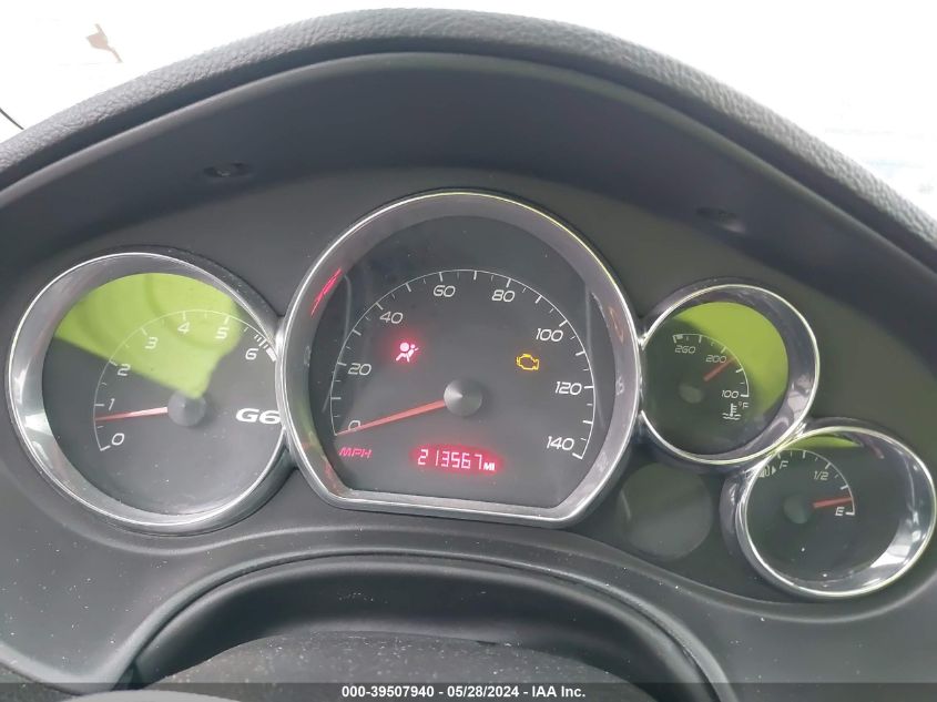 2005 Pontiac G6 Gt VIN: 1G2ZH528X54157877 Lot: 39507940