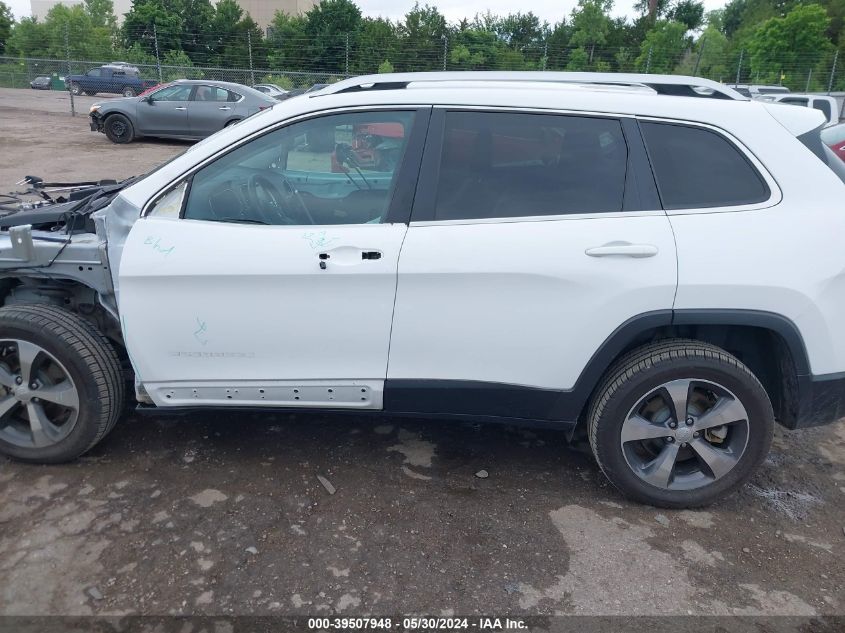 2019 Jeep Cherokee Limited Fwd VIN: 1C4PJLDX0KD307832 Lot: 39507948