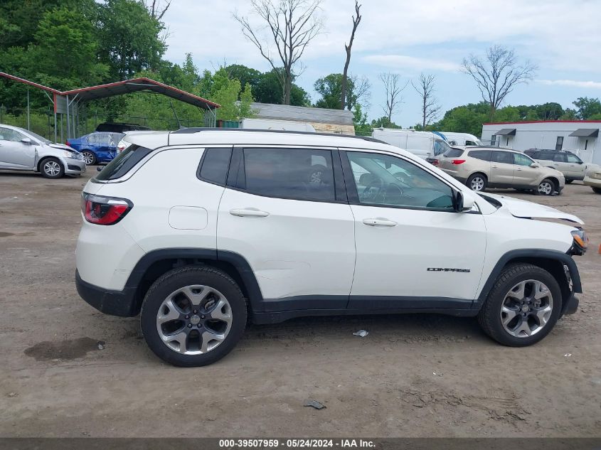 2020 Jeep Compass Limited 4X4 VIN: 3C4NJDCB8LT127285 Lot: 39507959