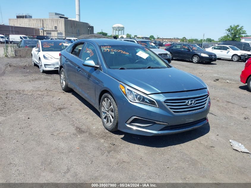 2016 Hyundai Sonata Se VIN: 5NPE24AF4GH270615 Lot: 39507980