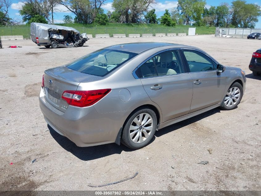 2015 Subaru Legacy 2.5I Premium VIN: 4S3BNAE66F3009760 Lot: 39507982