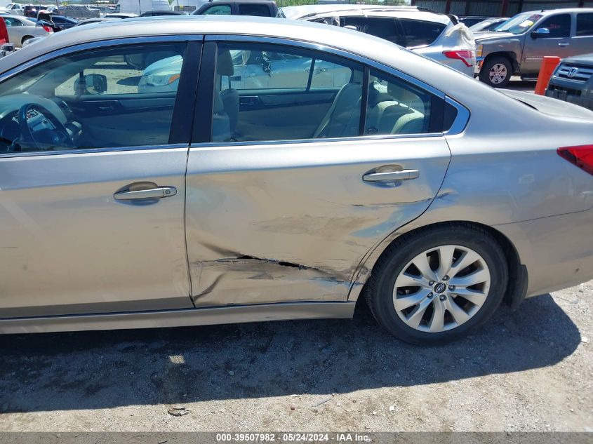 2015 Subaru Legacy 2.5I Premium VIN: 4S3BNAE66F3009760 Lot: 39507982