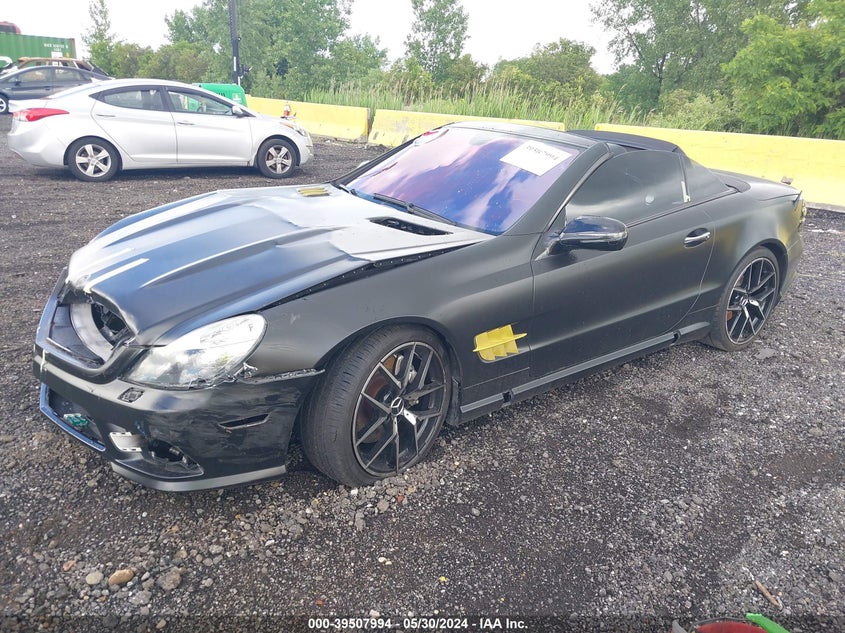 2011 Mercedes-Benz Sl 550 VIN: WDBSK7BA6BF163431 Lot: 39507994